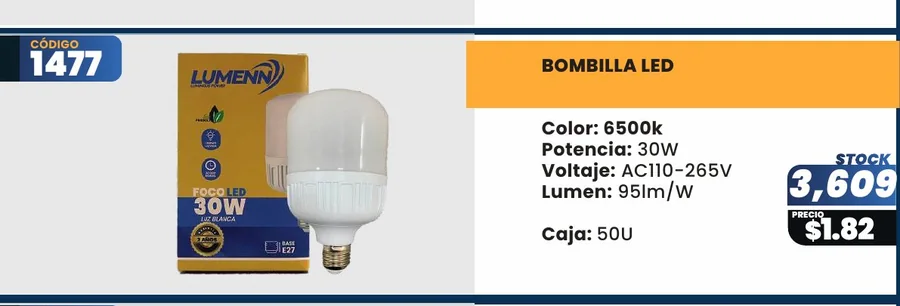 BOMBILLA LED - 1477