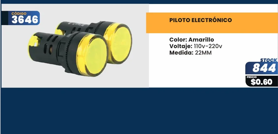PILOTO Electrónico - 3646