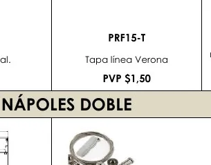 Opal. Tapa Línea Verona - PRF15-T