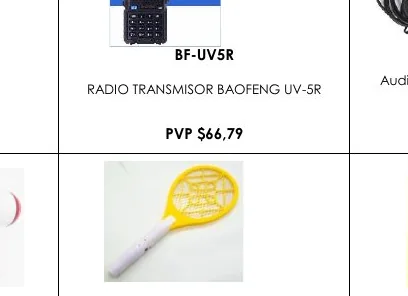 RADIO Transmisor BAOFENG UV-5R - BF-UV5R
