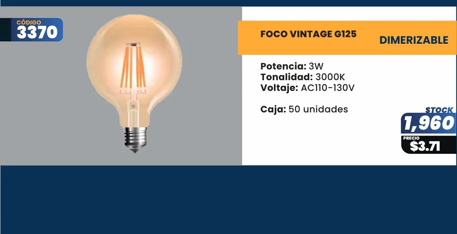 FOCO VINTAGE G125 - 3370