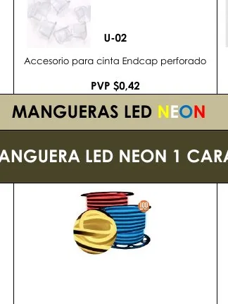 Accesorio para Cinta Endcap Perforado - U-02