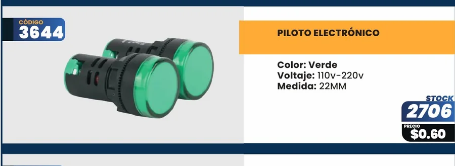 PILOTO Electrónico - 3644