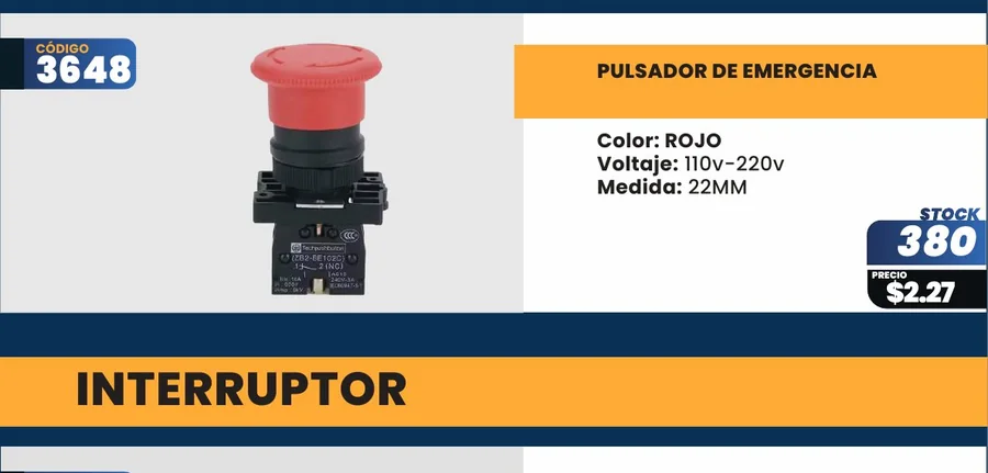 Interruptor - 3648