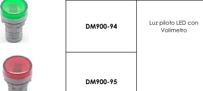 Luz Piloto LED con - DM900-94