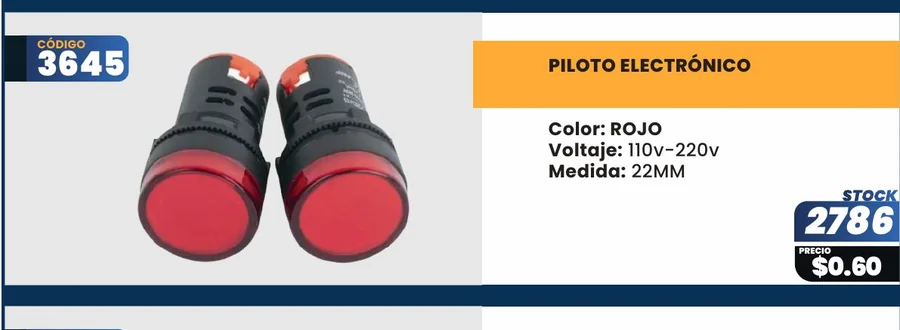 PILOTO Electrónico - 3645