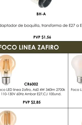Adaptador de Boquilla, Transforma de E27 A E40 - BH-A