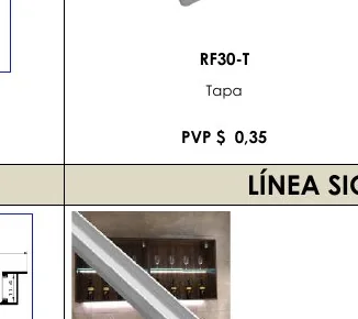 LÍNEA SICILIA - RF30-T