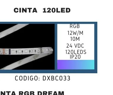 CINTA 120LED - DXBC033