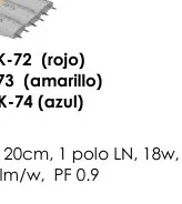 RK-73 (amarillo) - RK-72