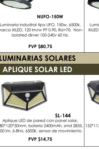Luminaria Industiral Tipo UFO, 150W, 6500K, Luminaria - NUFO-150W