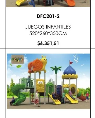 JUEGOS Infantiles - DFC201-2