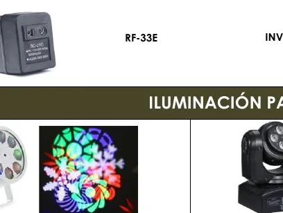 Iluminación PARA - RF-33E
