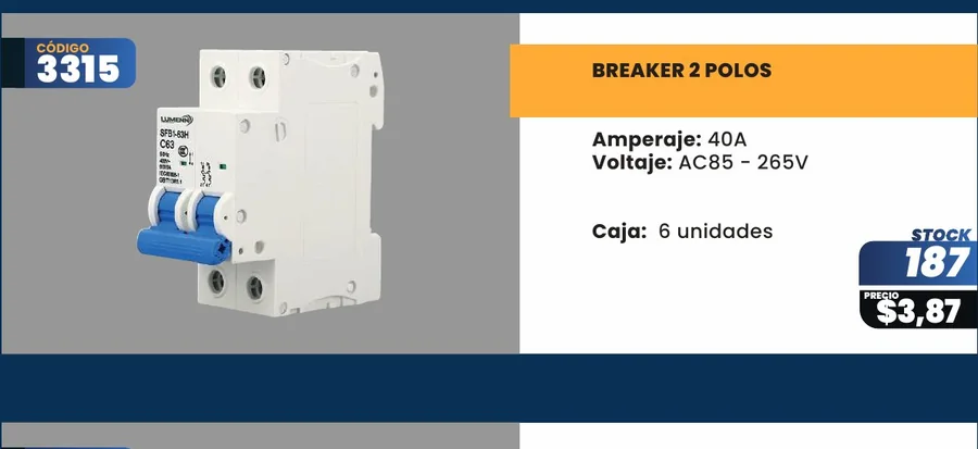 BREAKER 2 POLOS - 3315