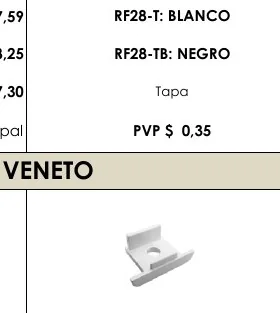 $17,59 RF28-T: BLANCO - RF28-TB