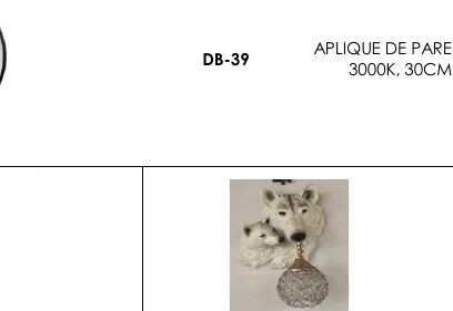 APLIQUE DE PARED - DB-39