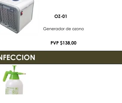 Generador de Ozono - OZ-01