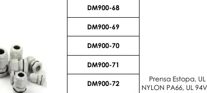 Prensa Estopa, UL - DM900-69