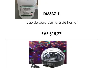 Líquido para Camara de Humo - DM337-1