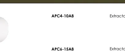 Extractor DE AIRE - APC4-10A8