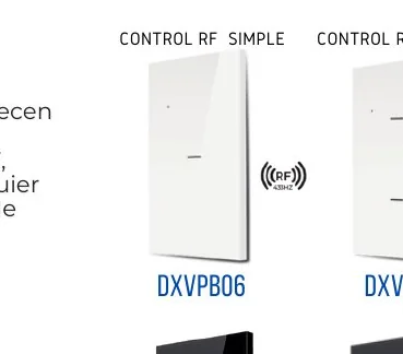 CONTROL RF SIMPLE CONTROL RF. - DXVPB06