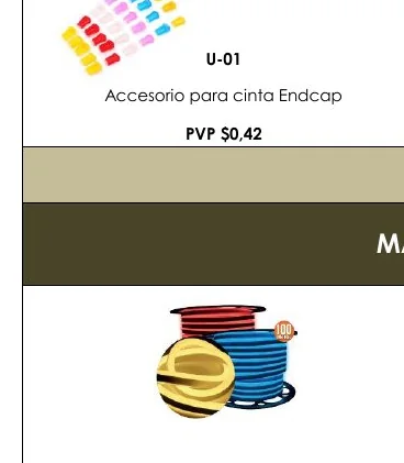 Accesorio para Cinta Endcap - U-01