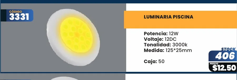 Luminaria PISCINA - 3331