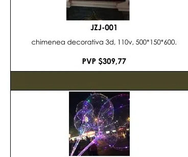 Chimenea Decorativa 3D, 110V, 500*150*600. - JZJ-001