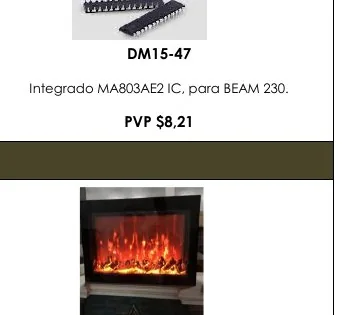 Integrado MA803AE2 IC, para BEAM 230. - DM15-47