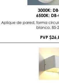 Aplique de Pared, Forma Circular, - DB-04C