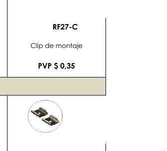 Clip de Montaje - RF27-C