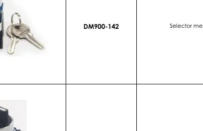 Selector Metálico - DM900-142