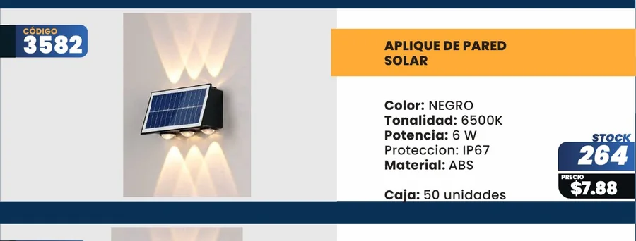 APLIQUE DE PARED - 3582