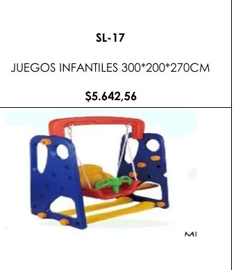 JUEGOS Infantiles 300*200*270CM - SL-17