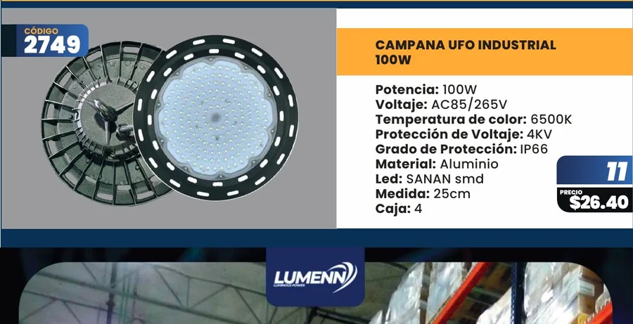 CAMPANA UFO - 2749