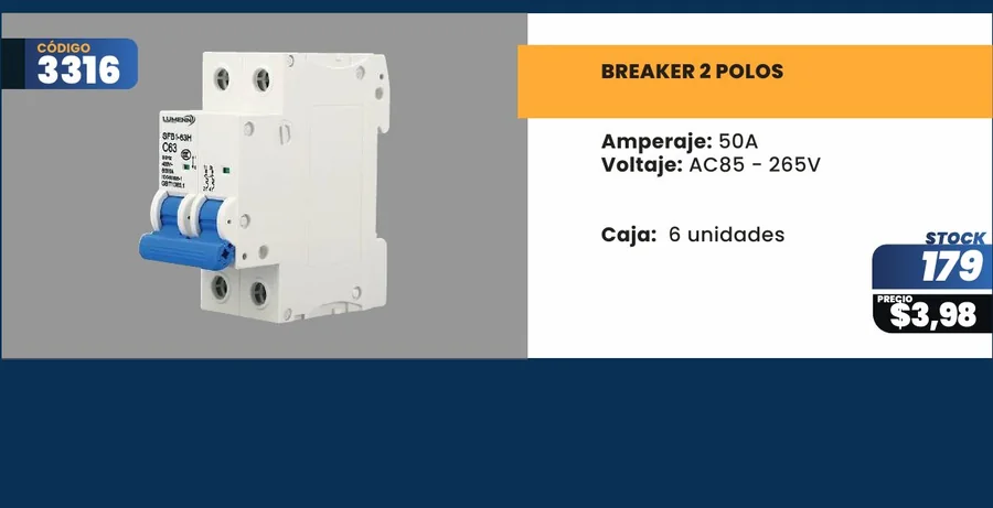 BREAKER 2 POLOS - 3316