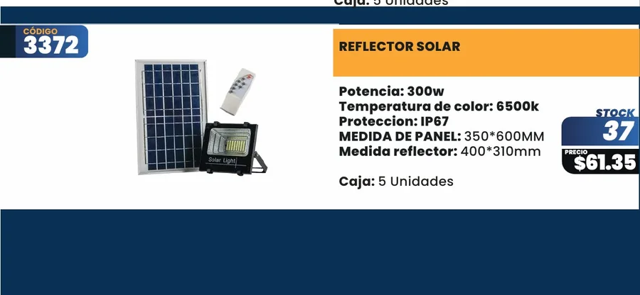 Reflector SOLAR - 3372