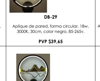 30CM, Aplique de Pared, Forma Circular, 18W, Aplique - DB-29