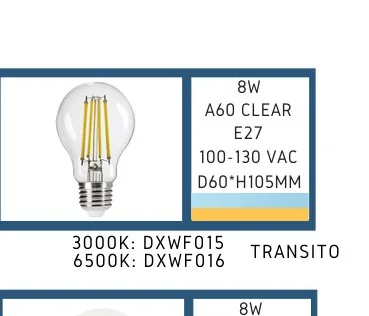 A60 CLEAR - DXWF016
