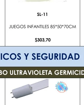 TUBO Ultravioleta Germicida - SL-11