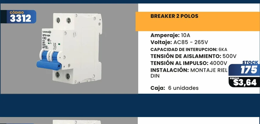 BREAKER 2 POLOS - 3312