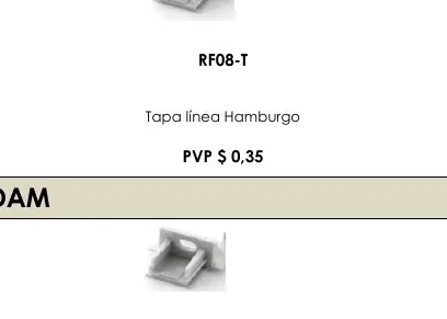 Tapa Línea Hamburgo - RF08-T