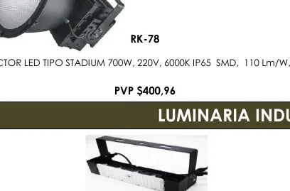 Luminaria Industrial - RK-78