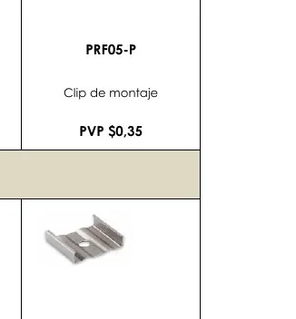 Clip de Montaje - PRF05-P