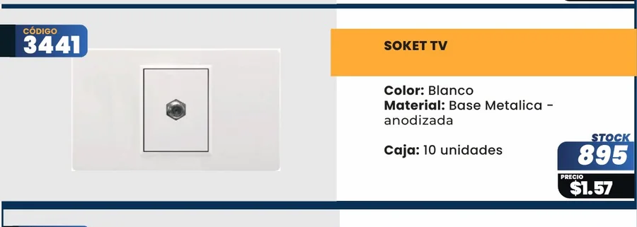 Material: Base Metalica - - 3441