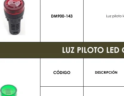 Luz Piloto Led - DM900-143