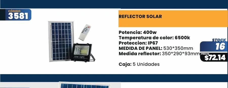 Reflector SOLAR - 3581