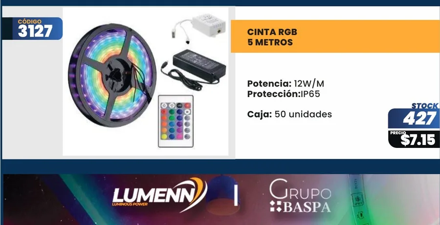 CINTA RGB - 3127