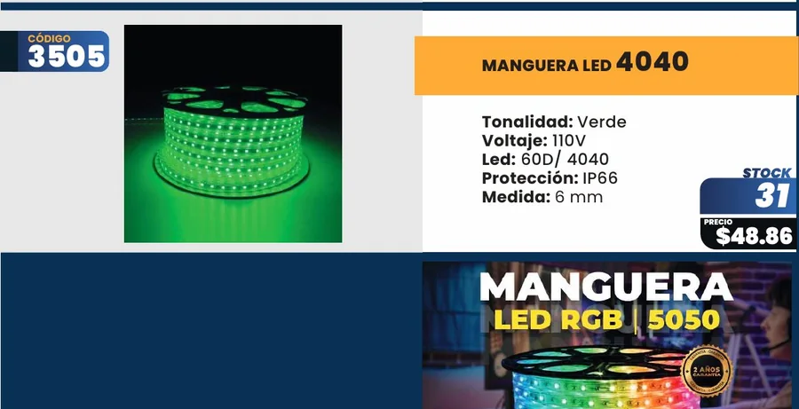 MANGUERA LED - 3505