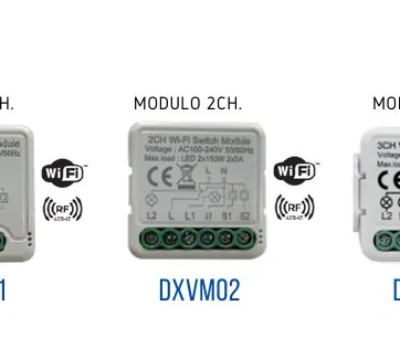 1CH. MODULO 2CH. MODULO - DXVM02